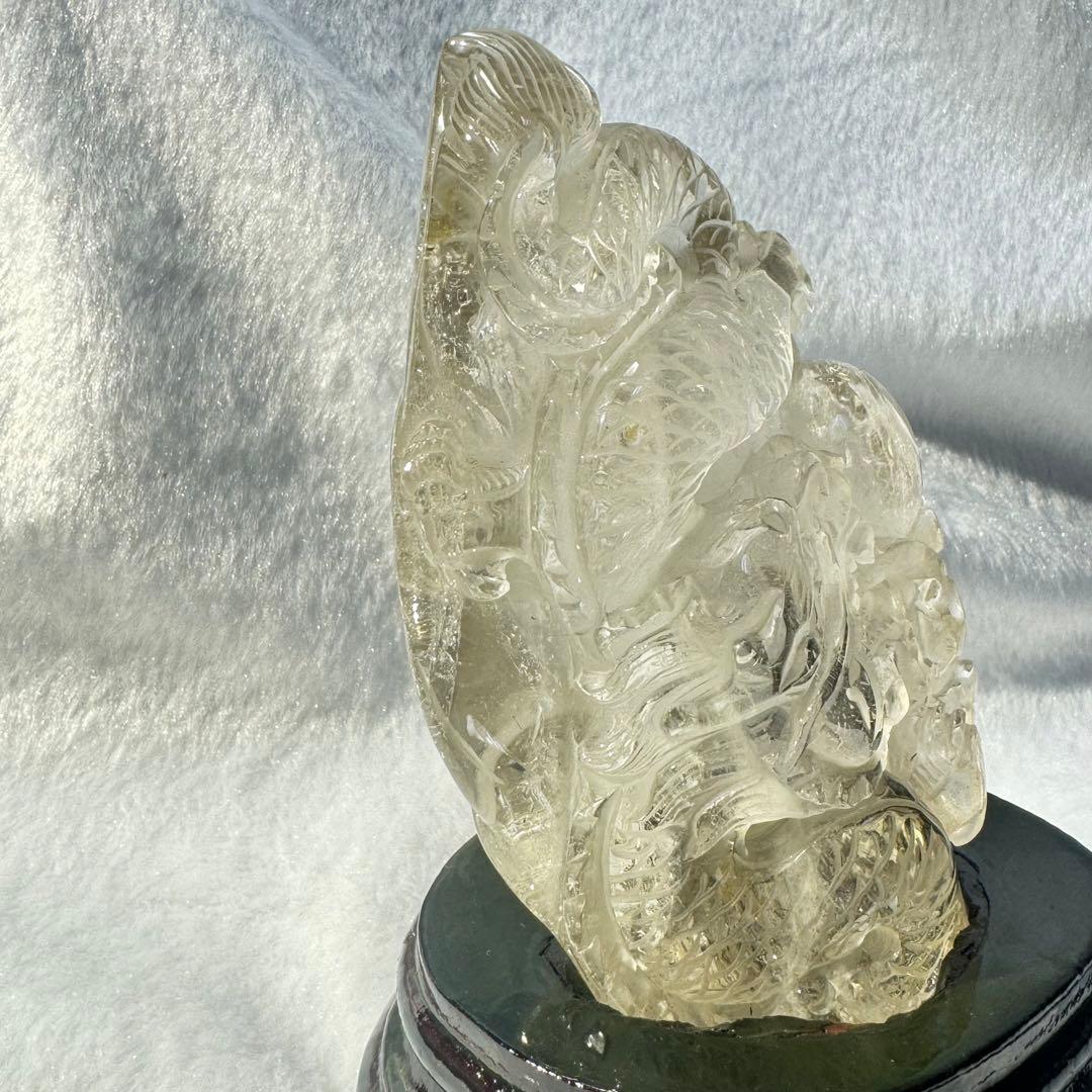 水晶龍　置物NO24-350