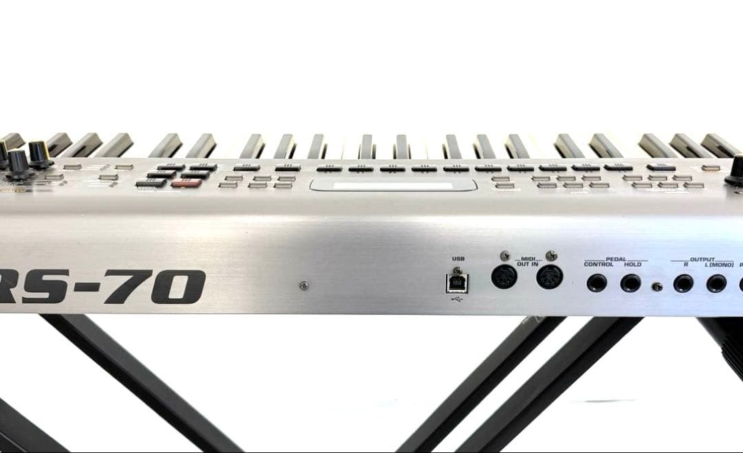 【動作良好】Roland RS-70 RS70 シンセサイザー ローランド