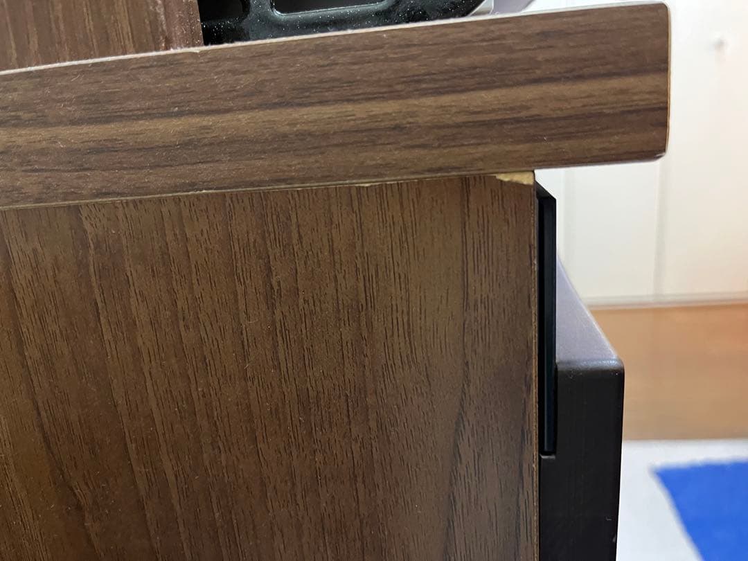 【5/19まで】ダークブラウン 食器棚　大川家具　東馬家具