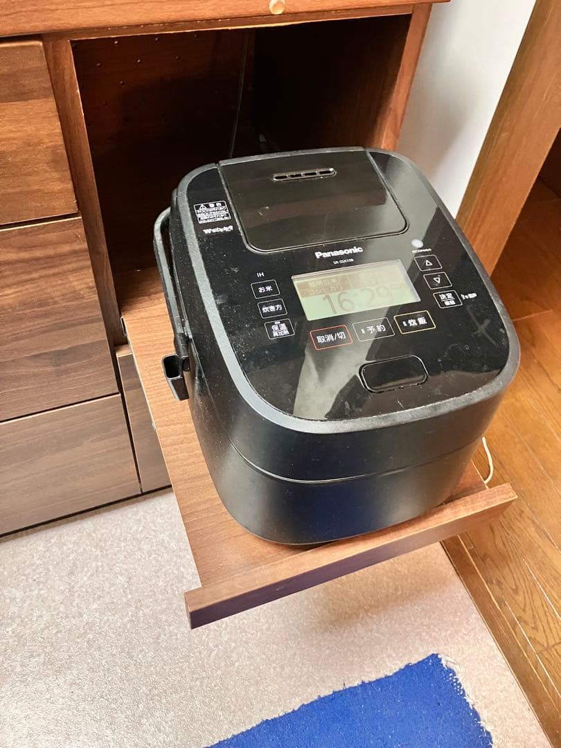 【5/19まで】ダークブラウン 食器棚　大川家具　東馬家具