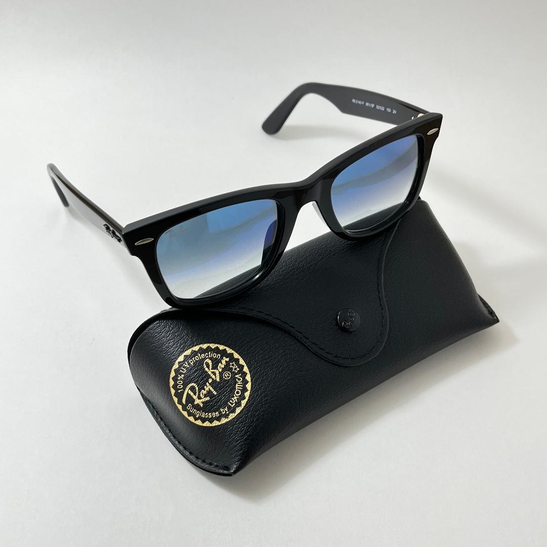 RB2140F-9013F【新品正規品】レイバン ウェイファーラー ブルーグラデ