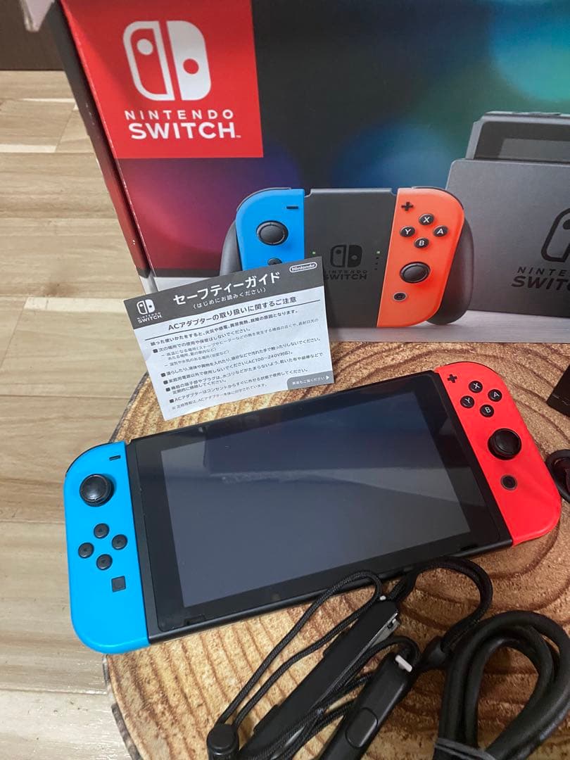 Nintendo Switch ニンテンドースイッチ本体　ネオン ⑧