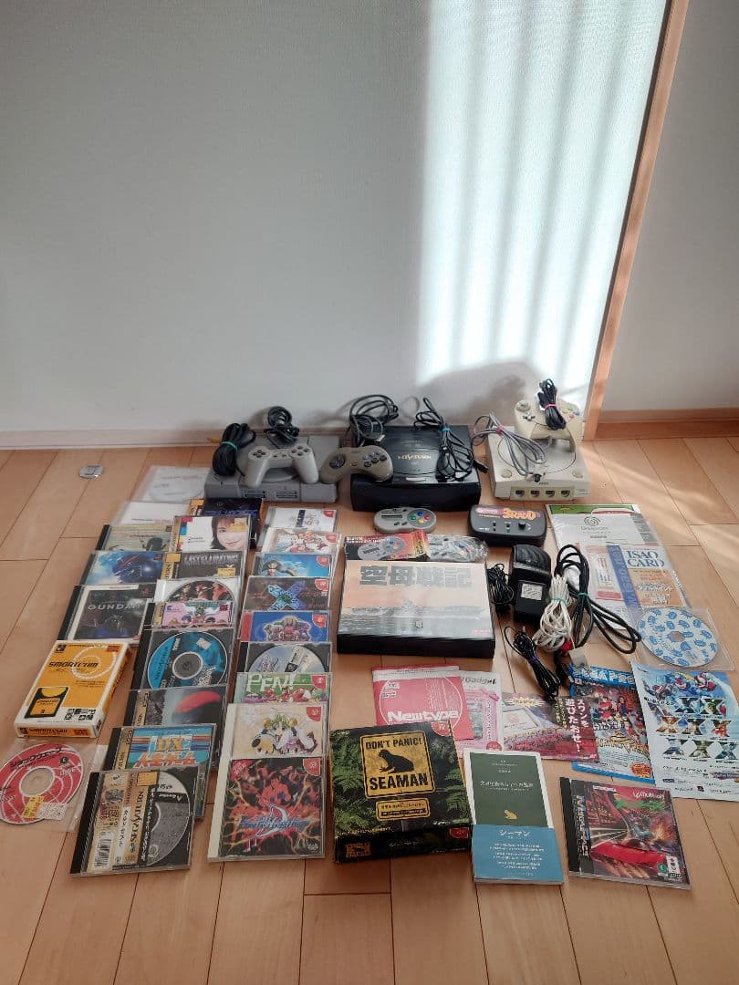 ゲーム等　SEGA ハイサターン ドリキャス プスーパーシューティングウォッチ等