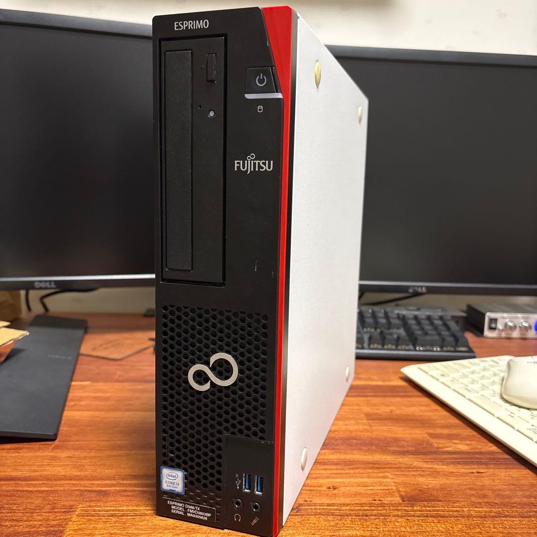 ばいにおんFujitsu ESPRIMO D588/TX デスクトップPC
