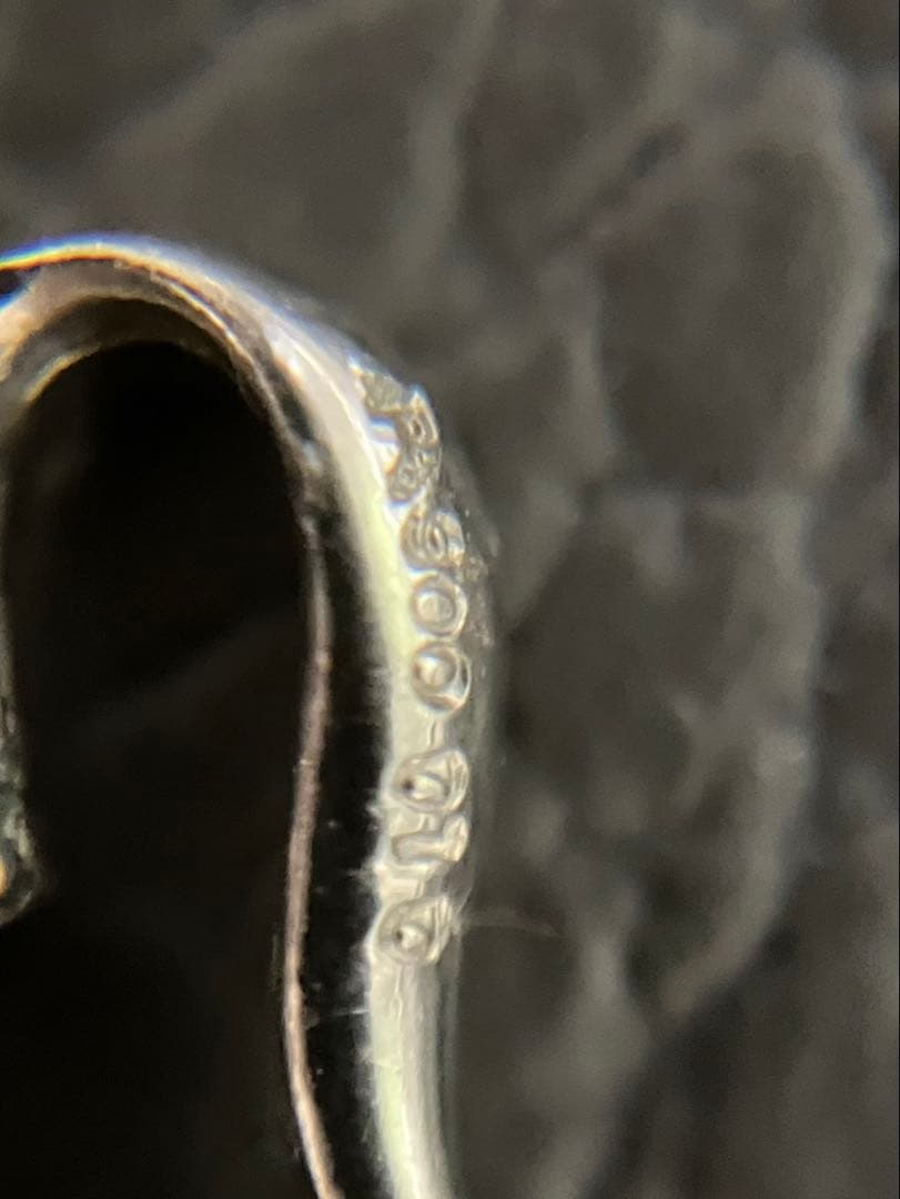 ぴ*ん様 Pt900トップ　プラチナトップ　プラチナチャーム　ダイヤ付きPt90