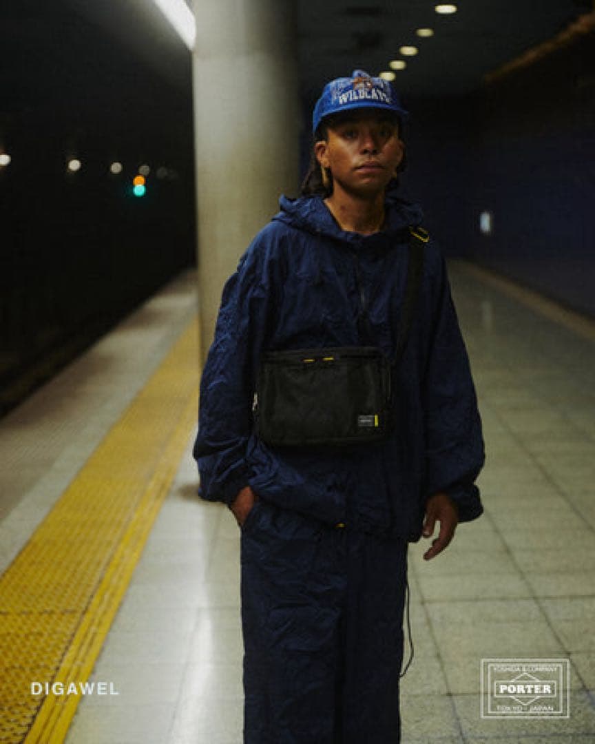 【限定発売　未使用】ディガウェル × ポーター　ショルダーバッグ　黒　コラボ