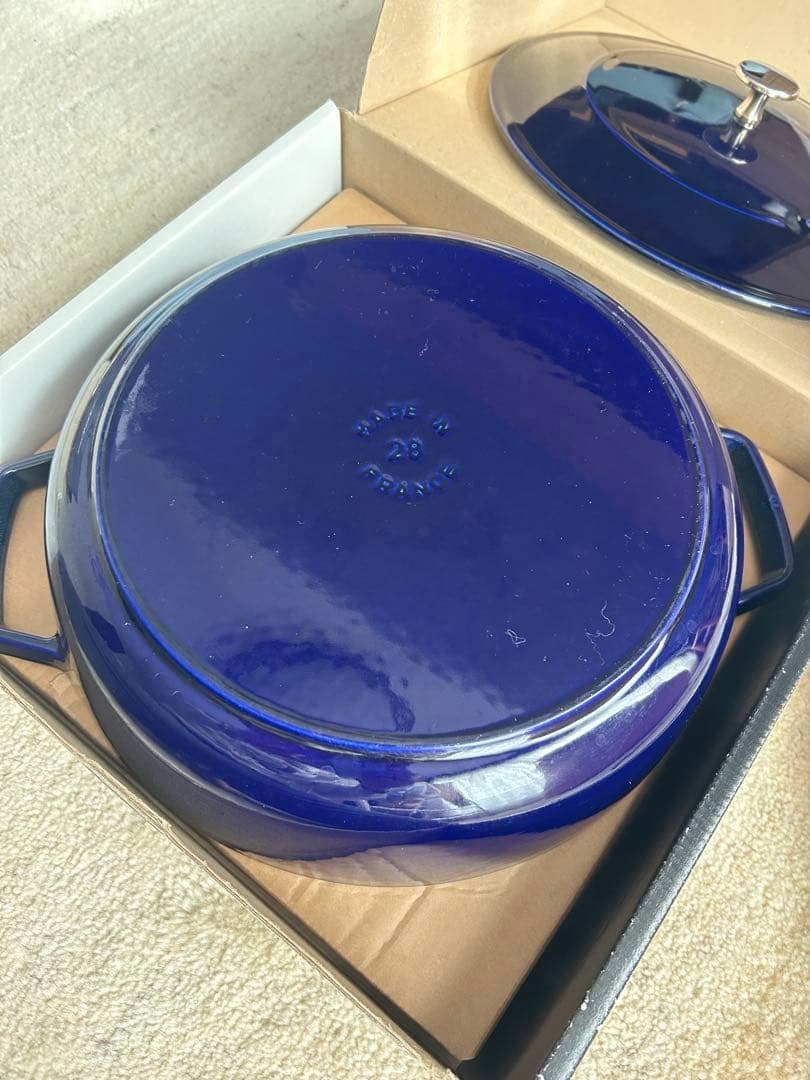 STAUB ブレイザーソテーパン　28cm グランブルー