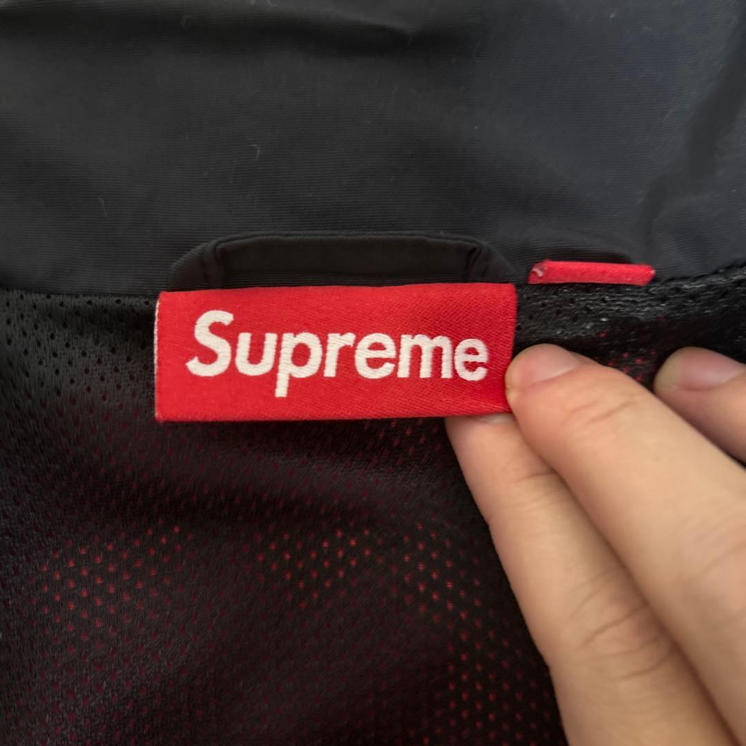 Supreme ストライプナイロンジャケット