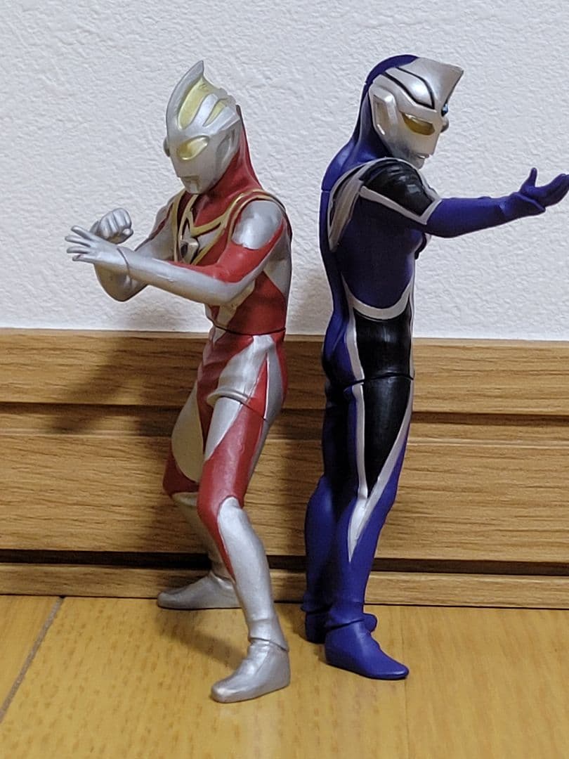ウルトラマンガイア&ウルトラマンアグルVS宇宙怪獣 フィギュア8個セット