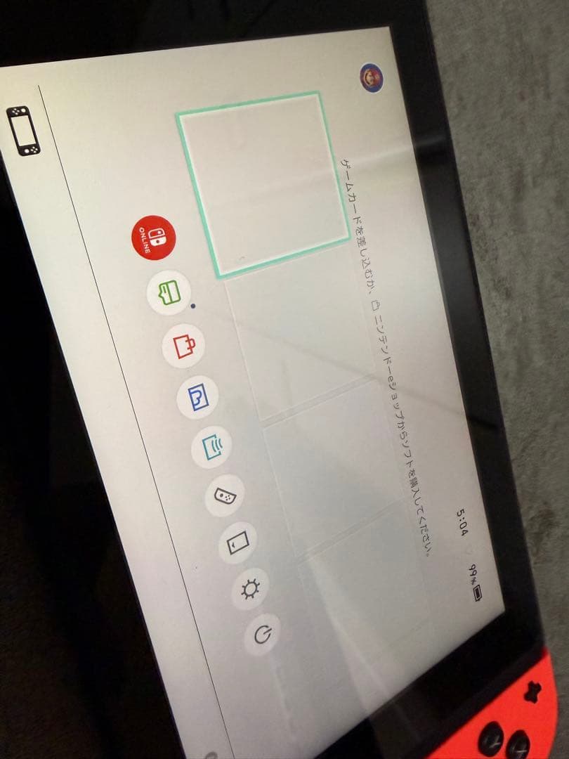 Nintendo Switch 青/赤 本体 128GB SD付き