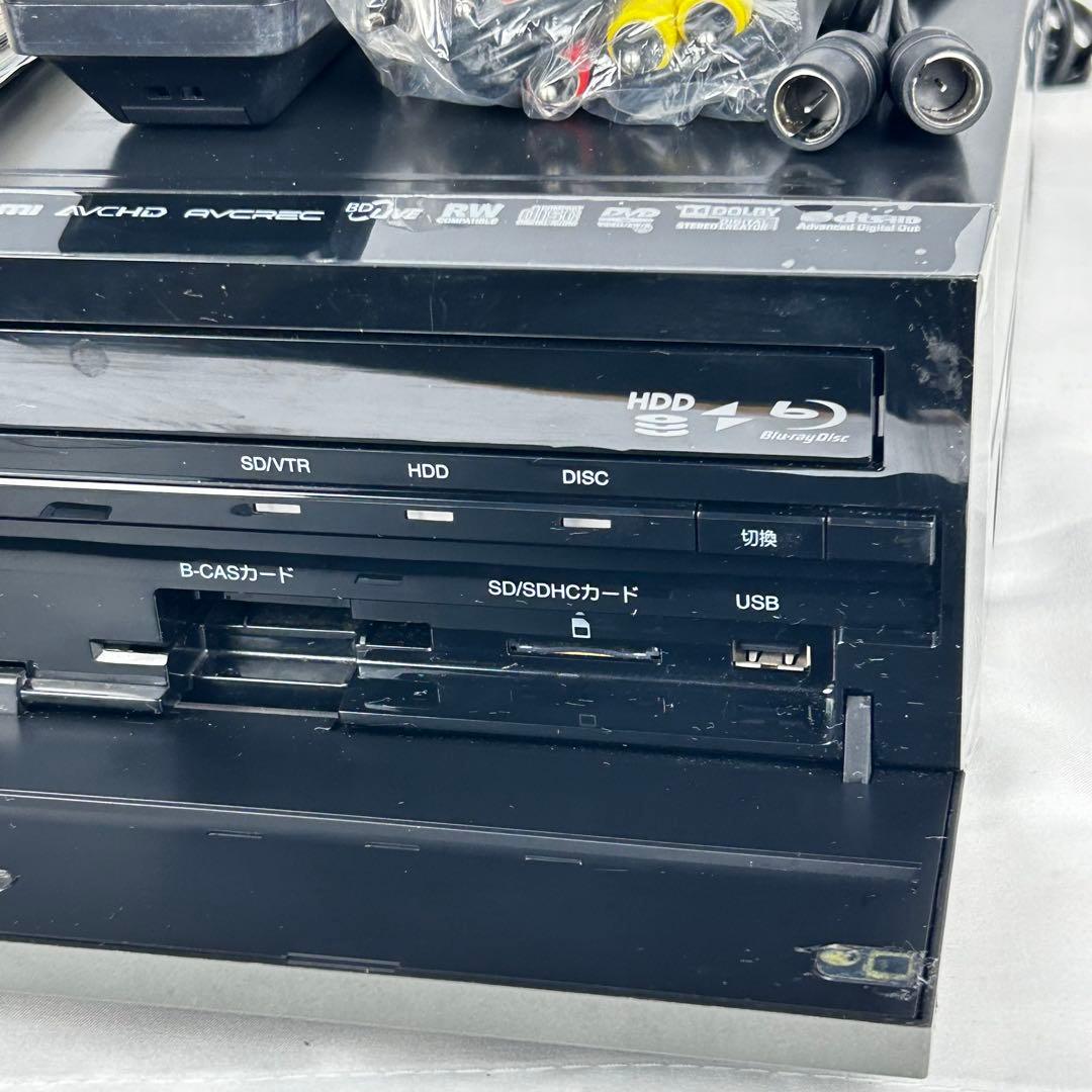 東芝 VHS一体型 ブルーレイ HDD レコーダー D-BW500 リモコン