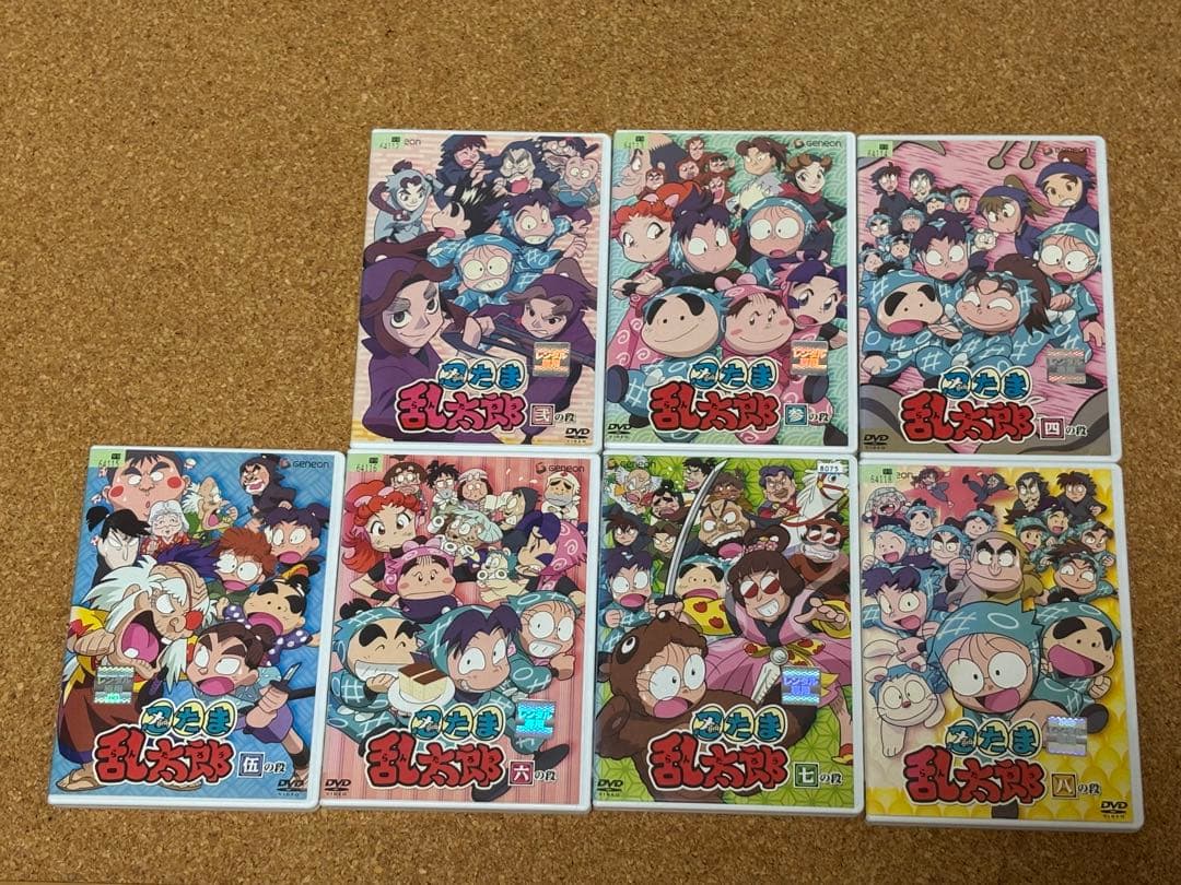 【送料無料】忍たま乱太郎 TVシリーズ第1シリーズ DVD 7巻セット
