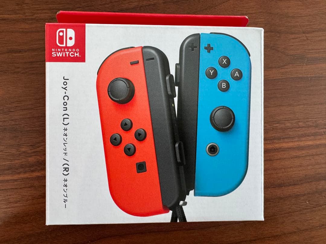 ジョイコン JOY-CON (L)/(R)ネオンレッド/ネオンブルー 【新品】