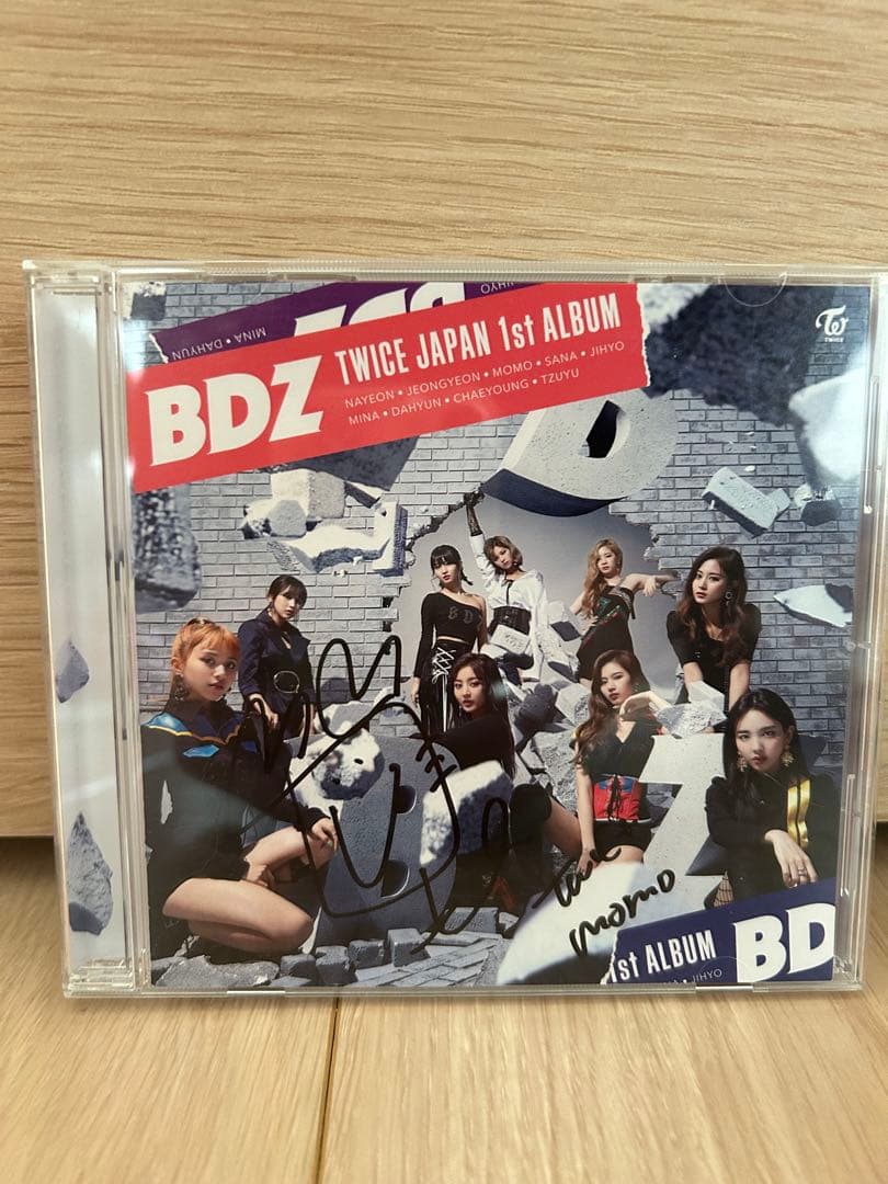 TWICE ＭＯＭＯ モモ 直筆サイン入 CD