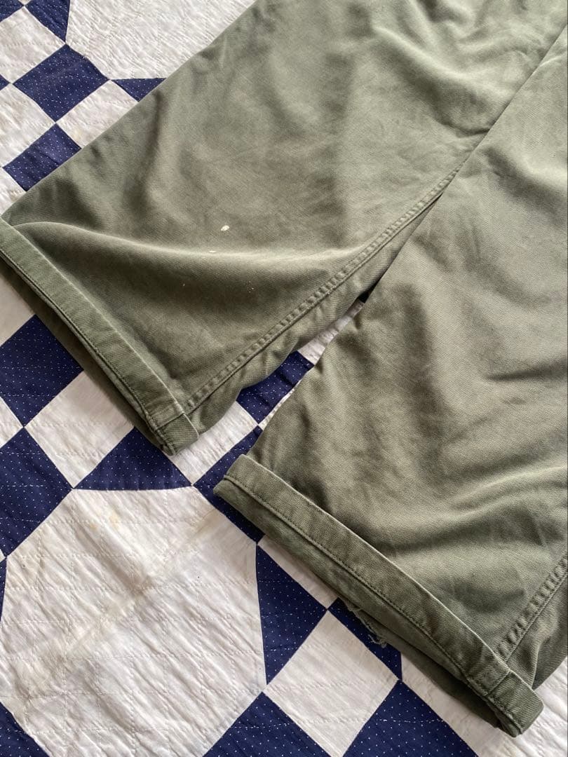 【雰囲気系】40s usarmy m43 カーゴパンツ コットンツイル hbt