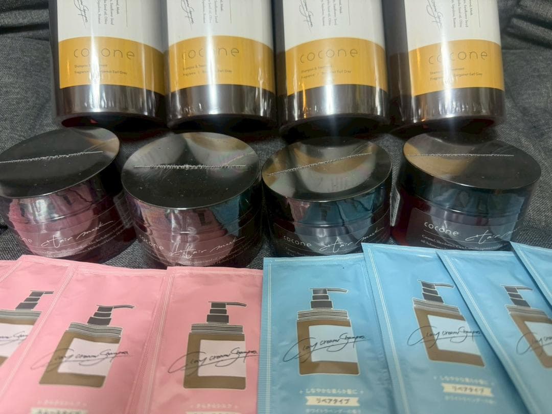 【4個セット】 ココネ cocone クレイクリーム シャンプー ヘアマスク