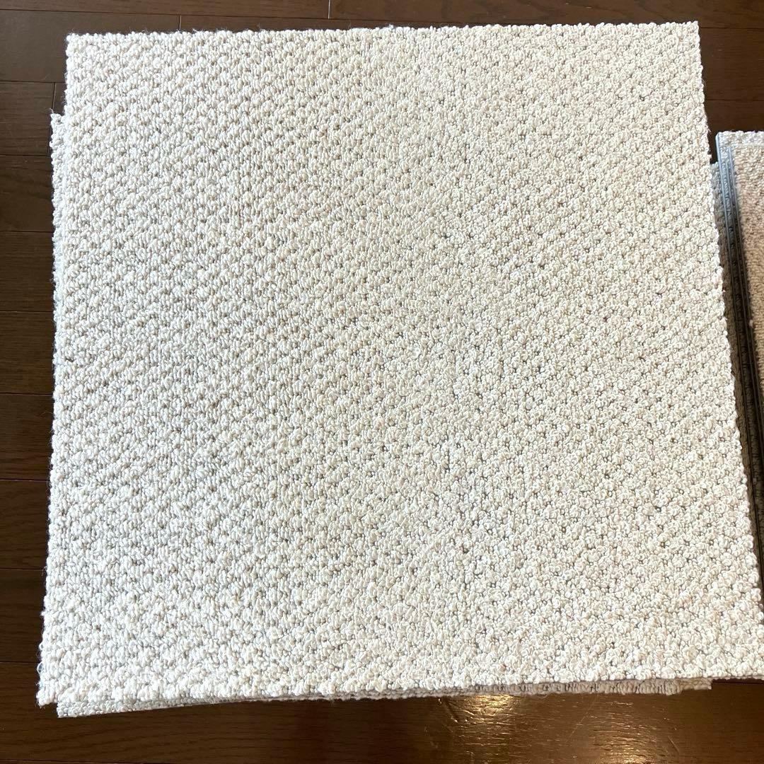⭐︎専用⭐︎静床ライト　オフホワイト　防音カーペット 50cm×50cm 38枚