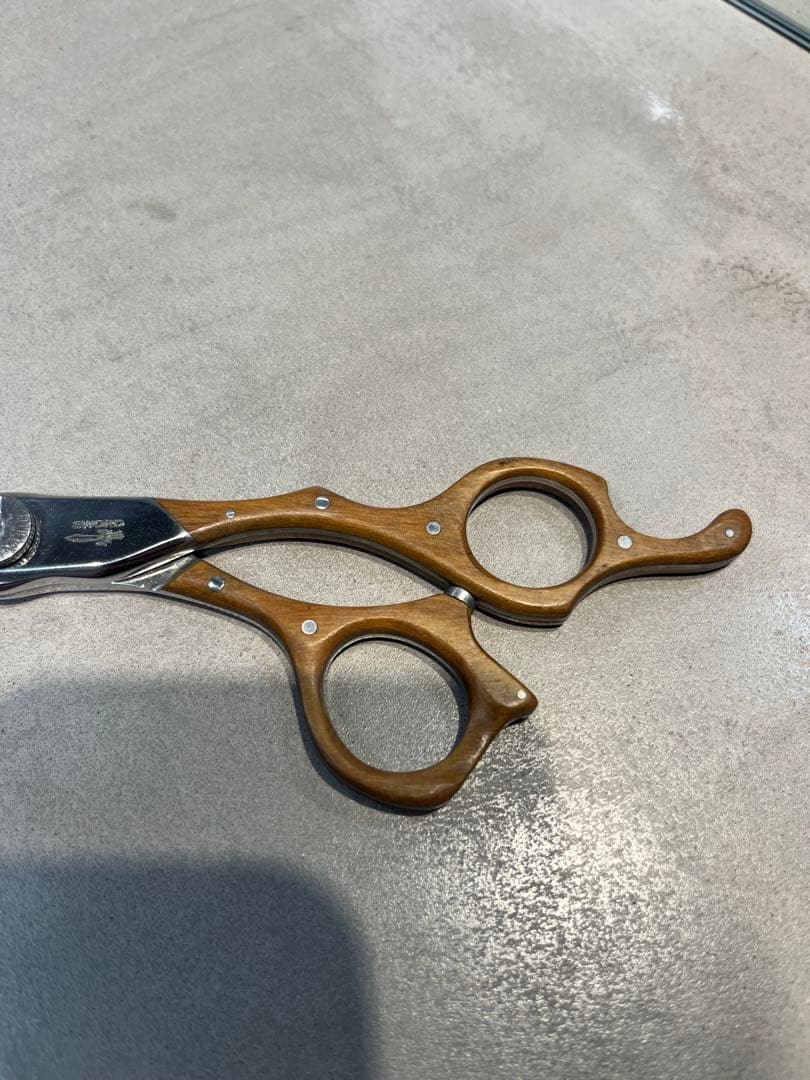 ミズタニ　シザー　SWORD Wood Olive 6.2インチ