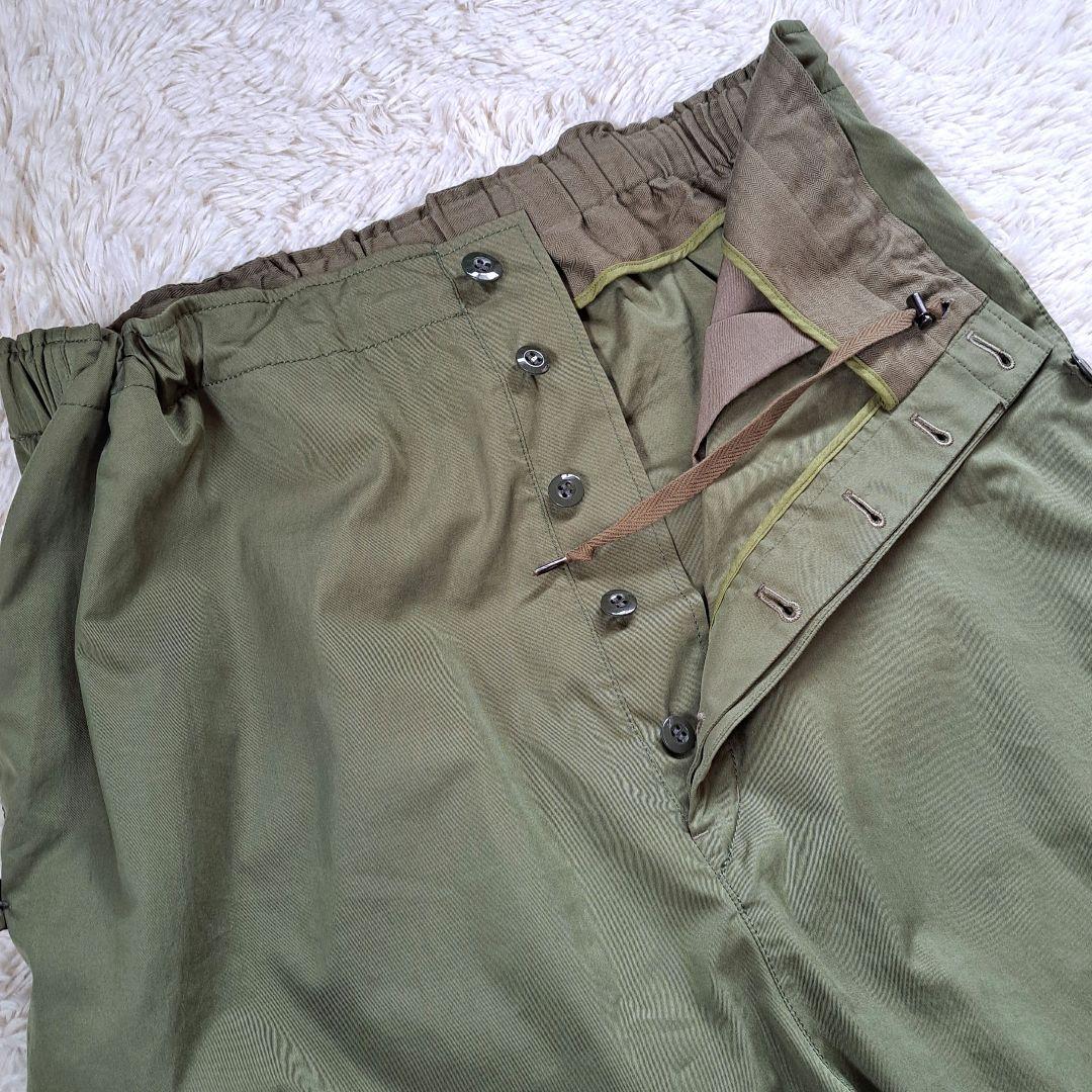 24SS 定価4.2万 アパルトモン サスペンダー付きカーゴパンツ マルチウェイ