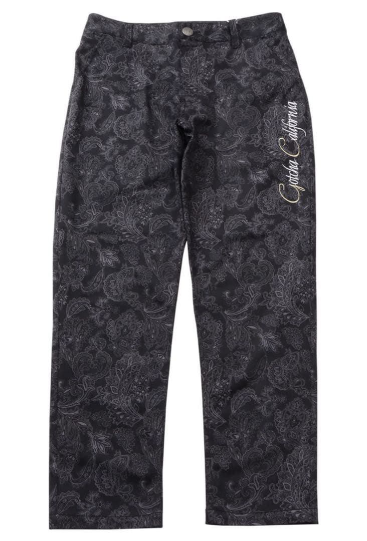 新品未使用　GOTHA GOLF ストレッチペイズリー柄パンツ L