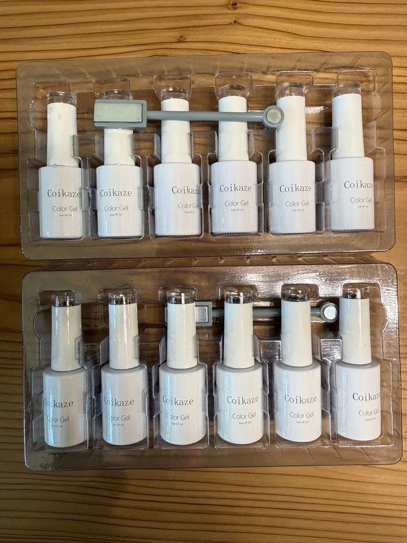 Coikaze ネイルシール＆剥がせるカラージェルセット