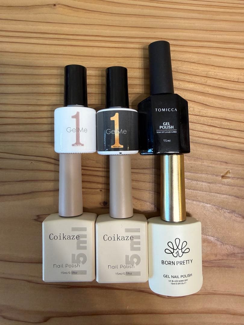 Coikaze ネイルシール＆剥がせるカラージェルセット