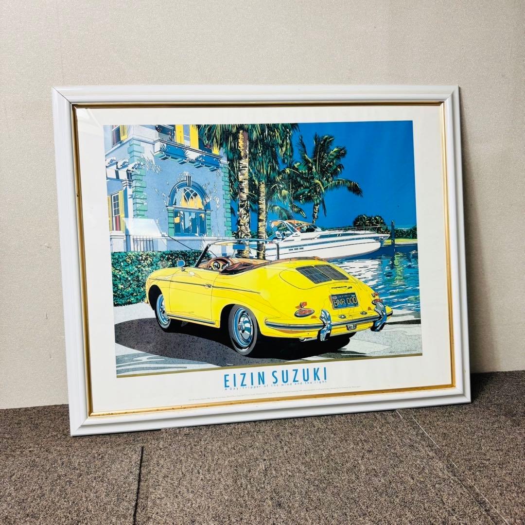 C59美品✨ 鈴木英人 バリアスドリームス アートポスター アート作品