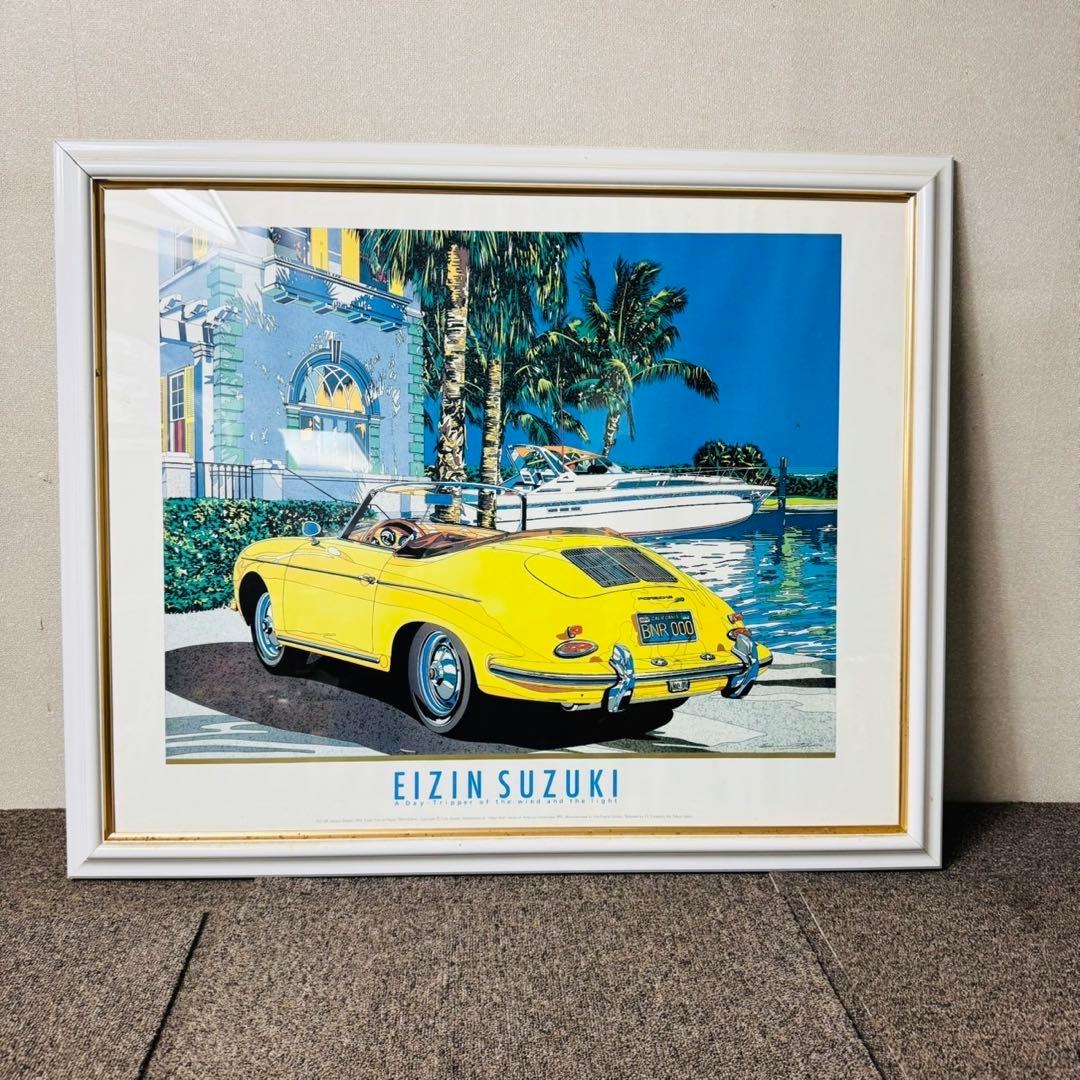 C59美品✨ 鈴木英人 バリアスドリームス アートポスター アート作品