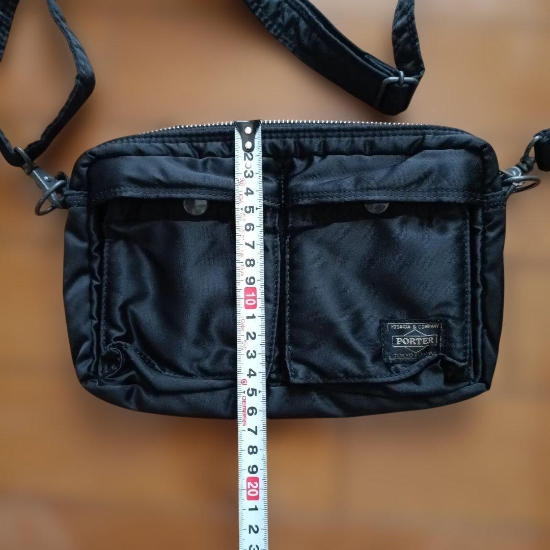 ポーター　タンカー　ショルダーバック　ブラック