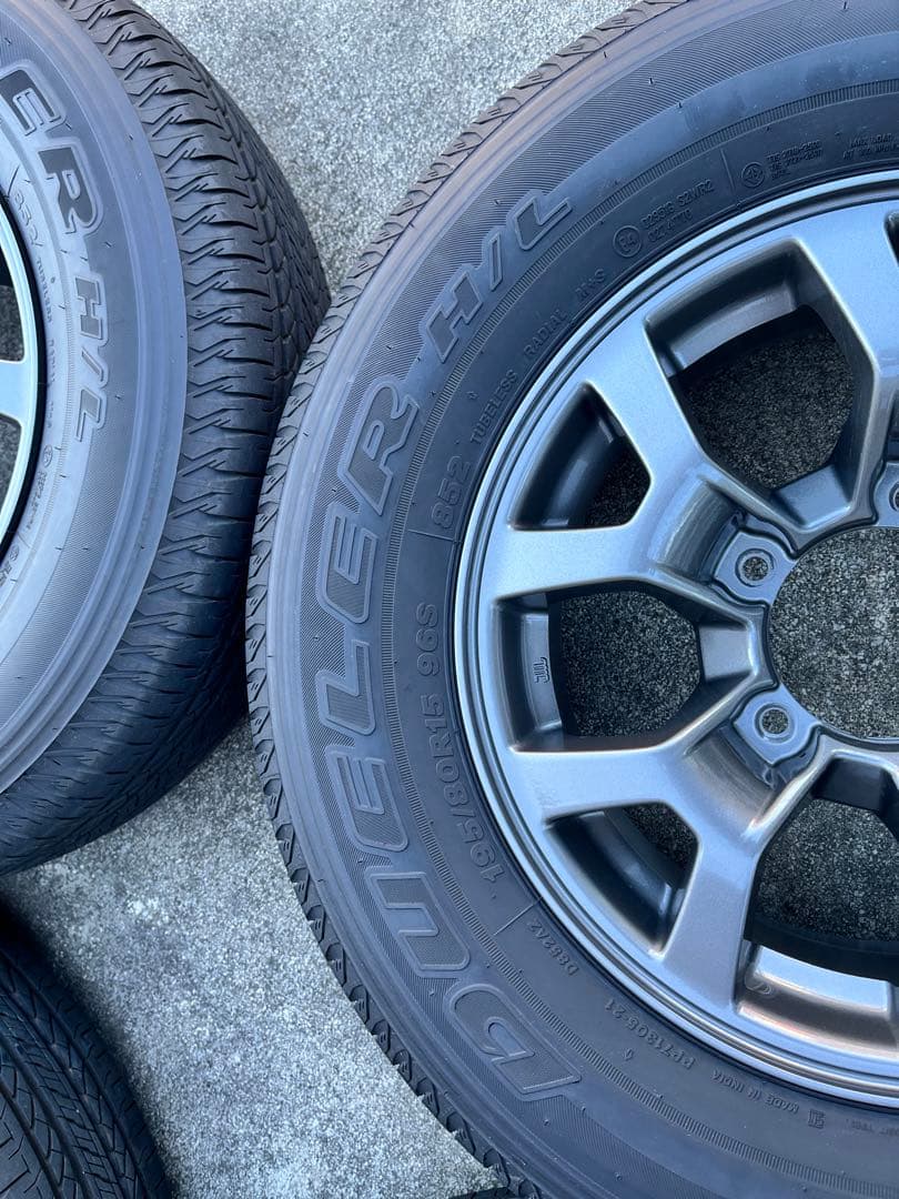 スズキ ジムニーノマド JC74W 純正タイヤホイール 4本セット 新車外し