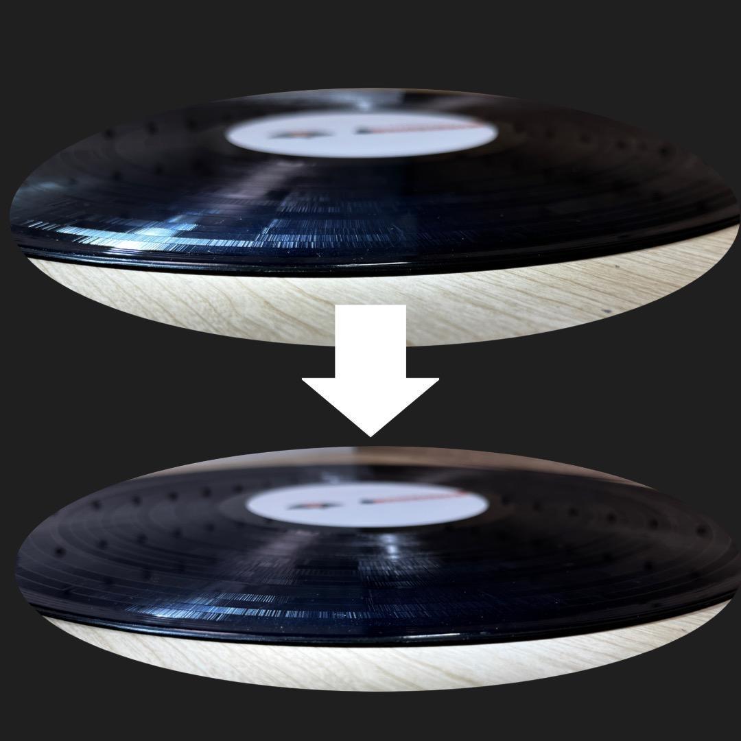 【BTO】「12レコード反り直し機」フットウォーマー付　ディスクフラッター代替品