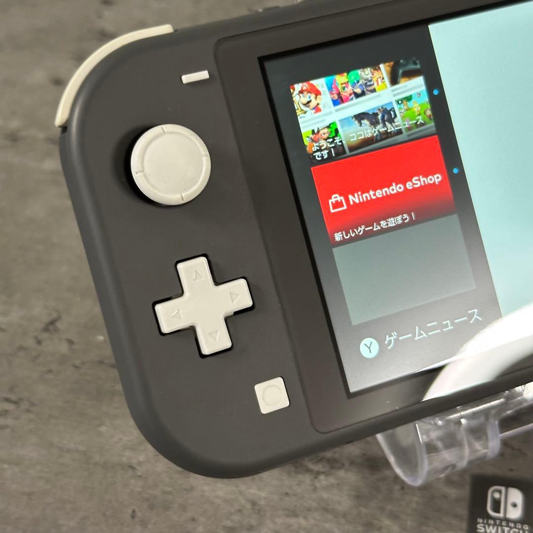 Nintendo Switch Lite グレー 付属品完備