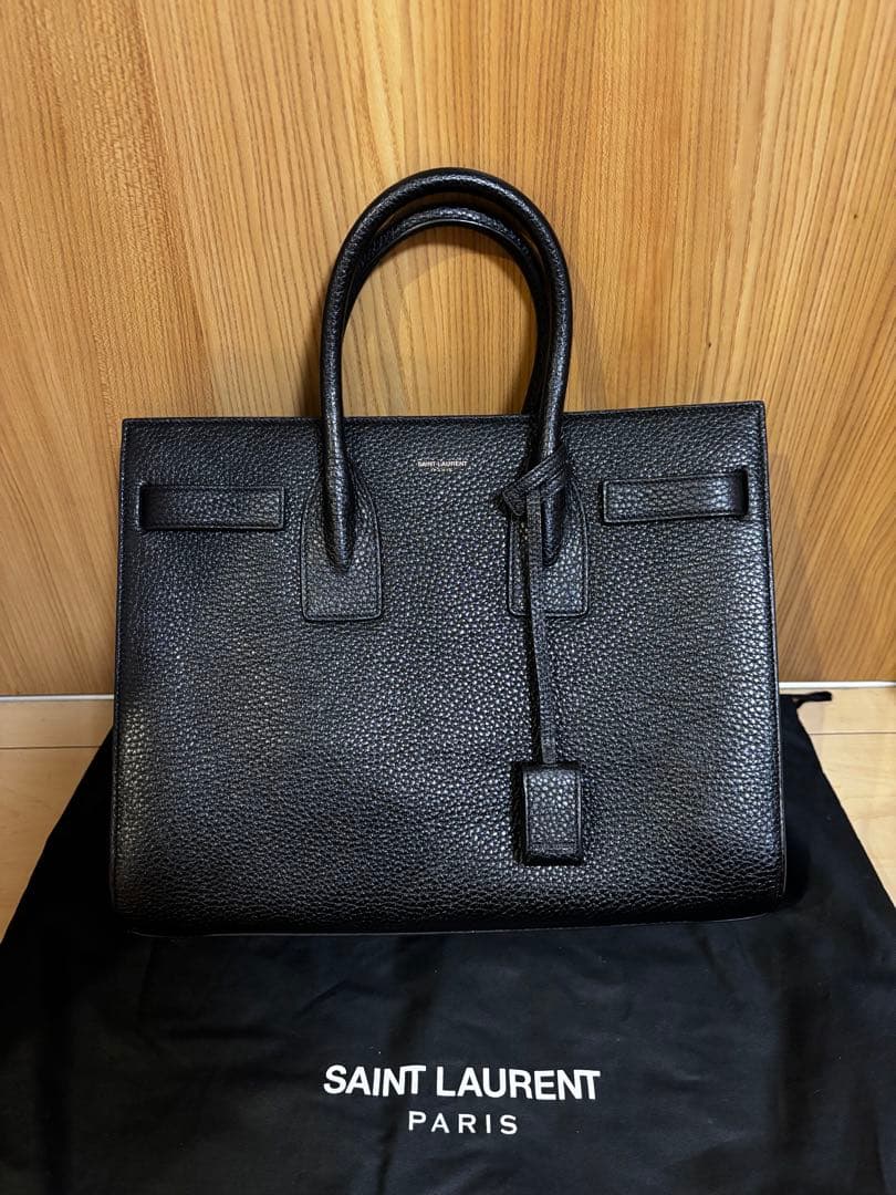 SAINT LAURENT サックドジュール／スモール　ブラック ハンドバッグ