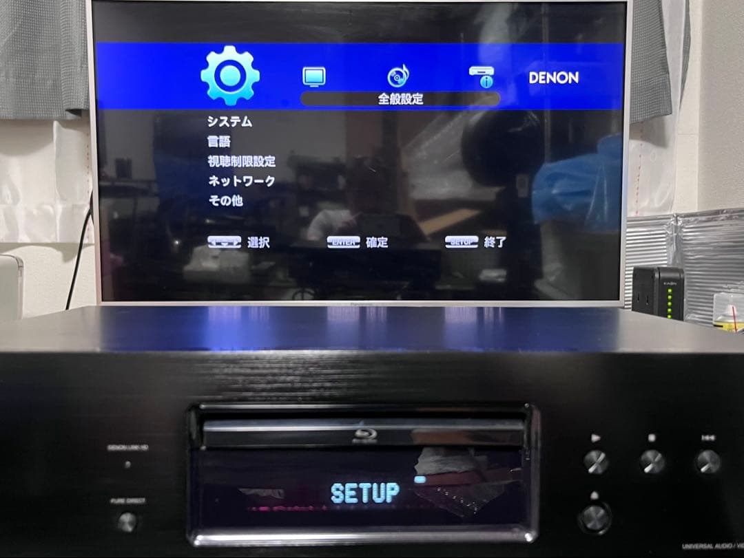 美品　DENON デノン　ユニバーサルプレイヤー　DBT-3313UD