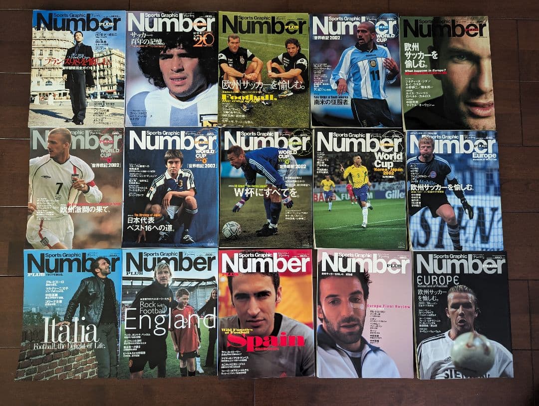 スポーツ雑誌　number