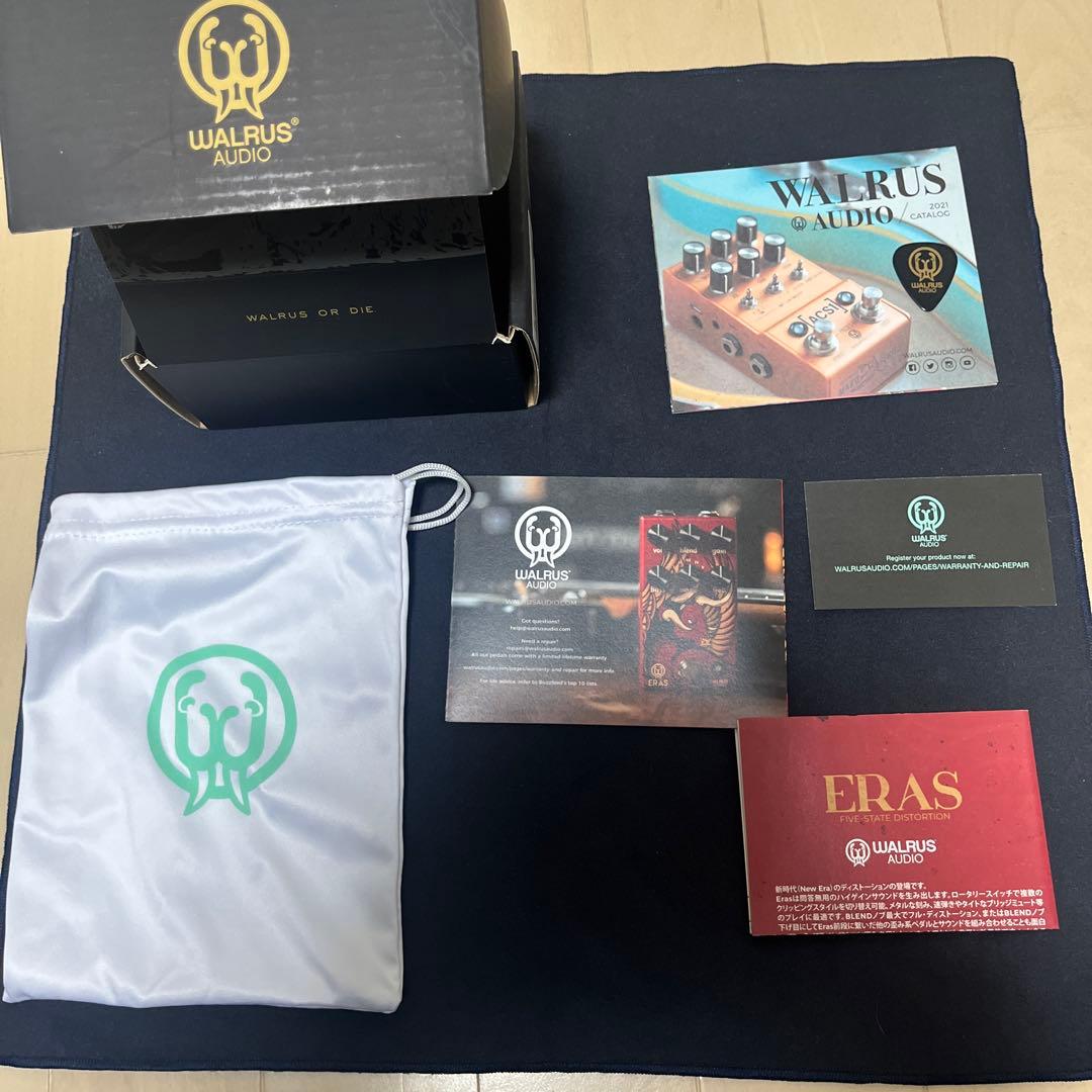 ギター walrus audio eras five-state distortion