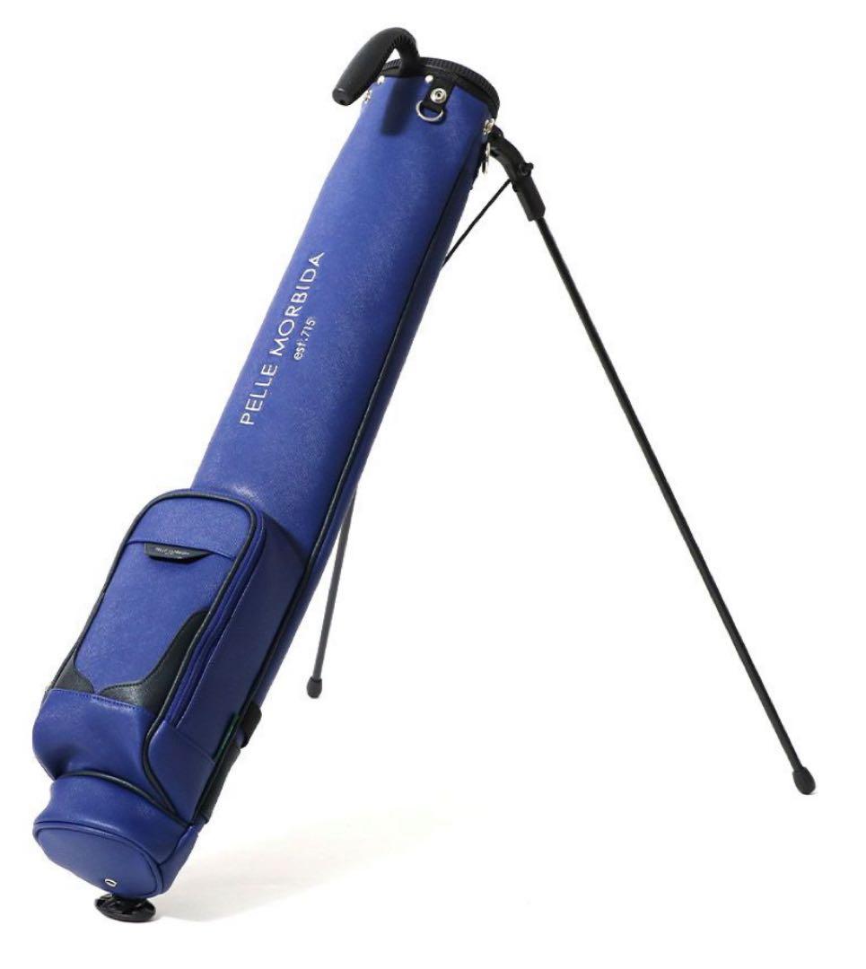 【新品定価3万】ペッレ モルビダ　キャディバッグ pmo-pg016　ブルー