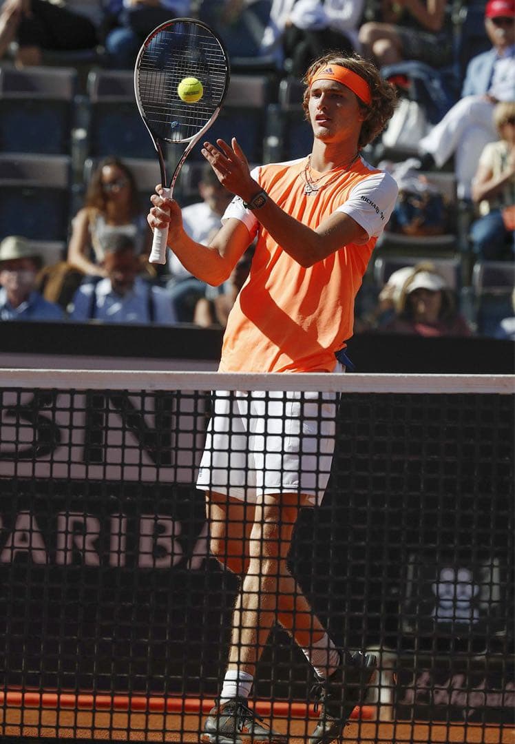 ズべレフ　本人着用　シューズ