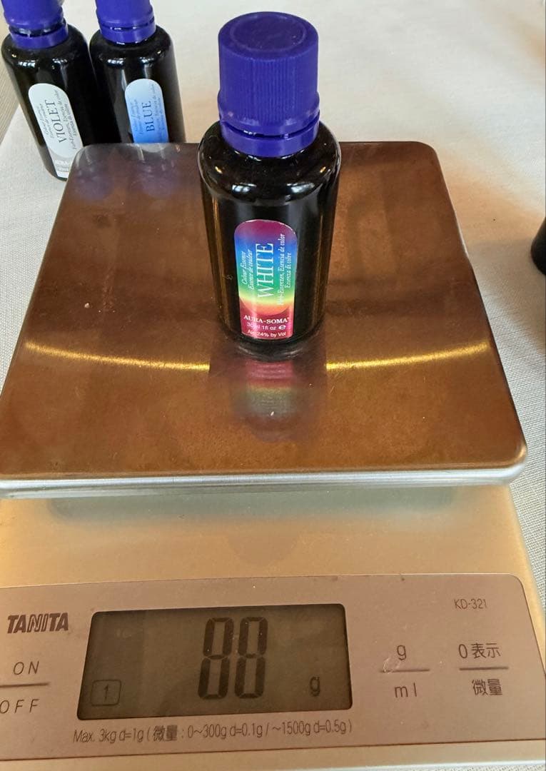 オーラソーマ カラーエッセンス 6色 セット50ml説明書付き