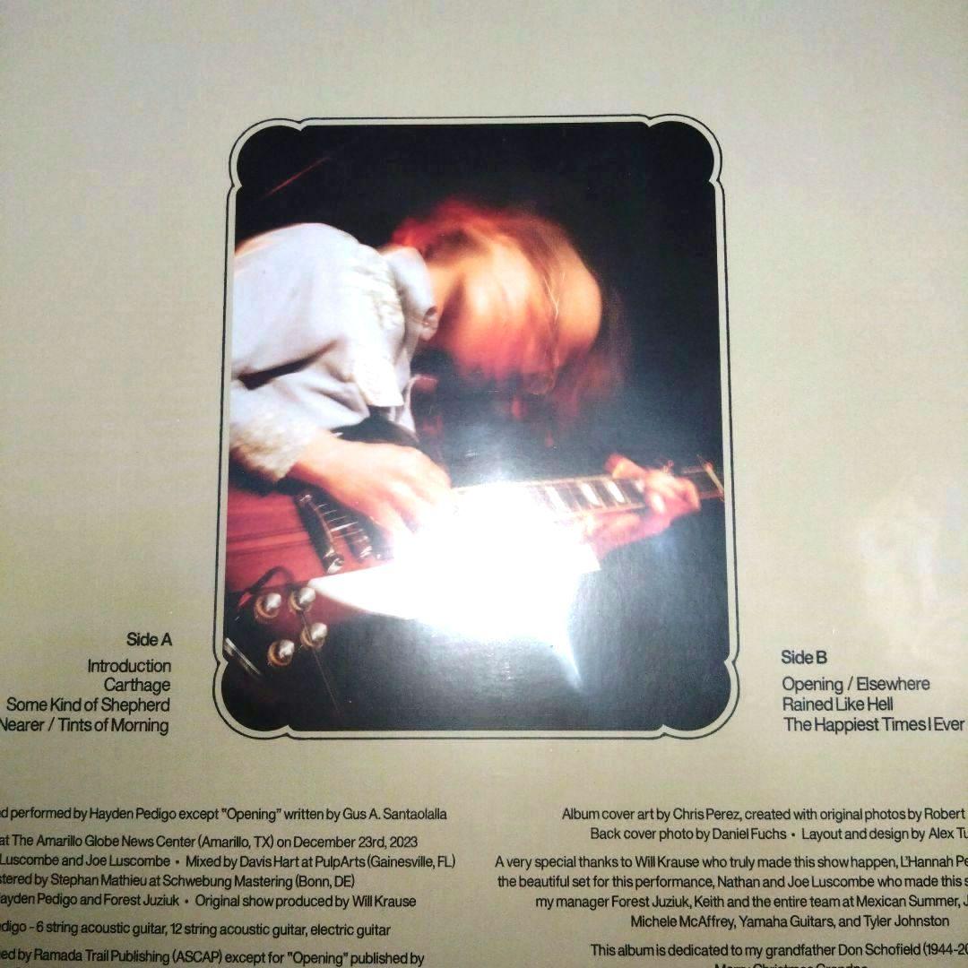 洋楽 Live in Amarillo, Texas /Hayden Pedigo