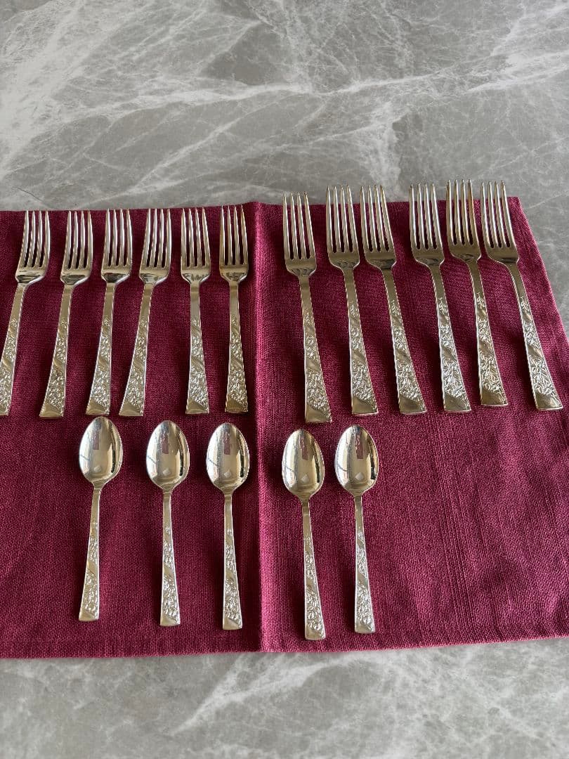 sue &mr.ピクルス　シェフィールド製 アンティーク カトラリーセット