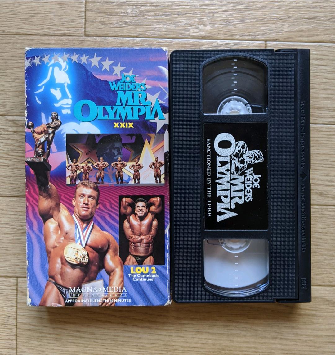 ミスターオリンピア VHS 1993年 アトランタ ジョージア 動作確認済