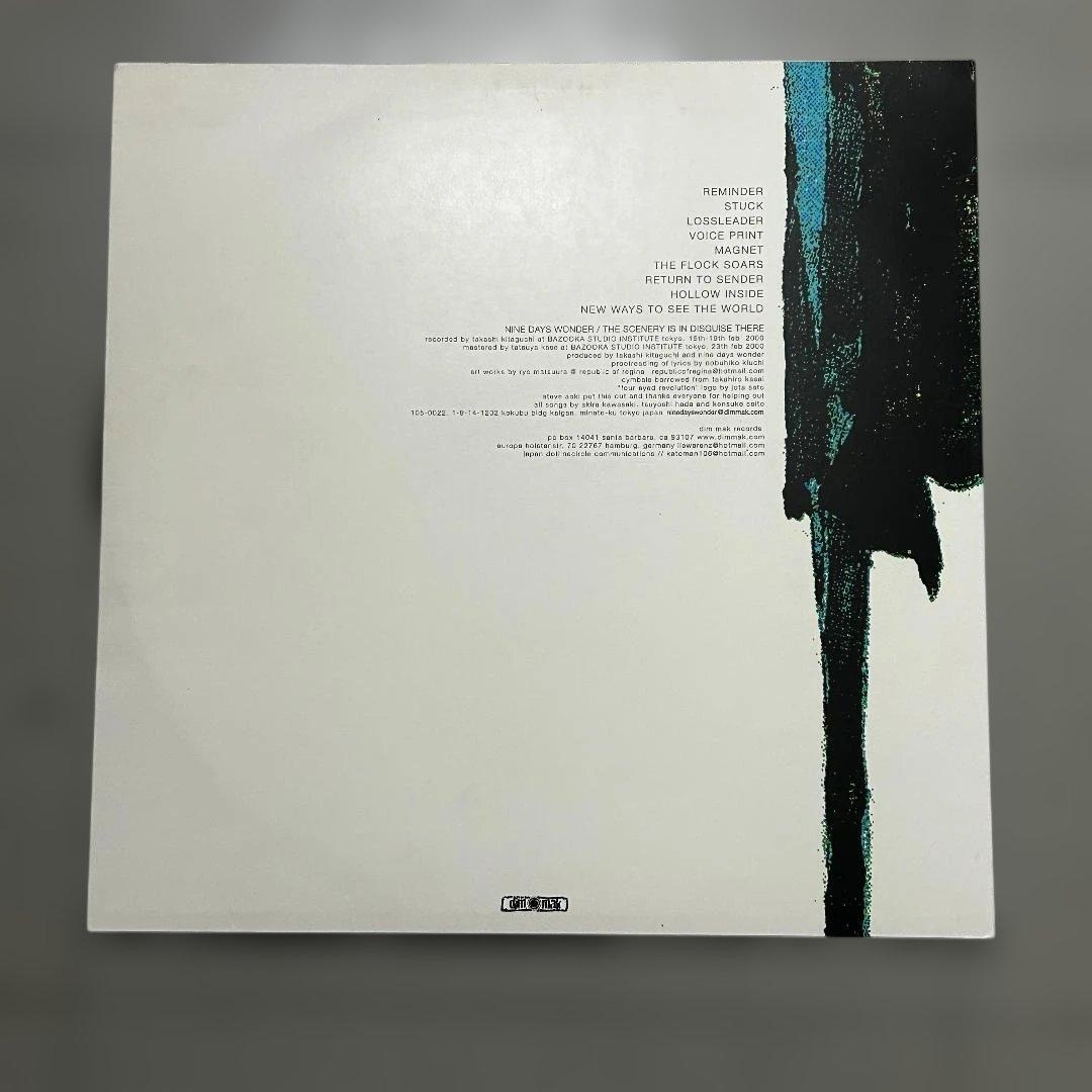 nine days wonder / scenery is~ / 貴重カラー盤