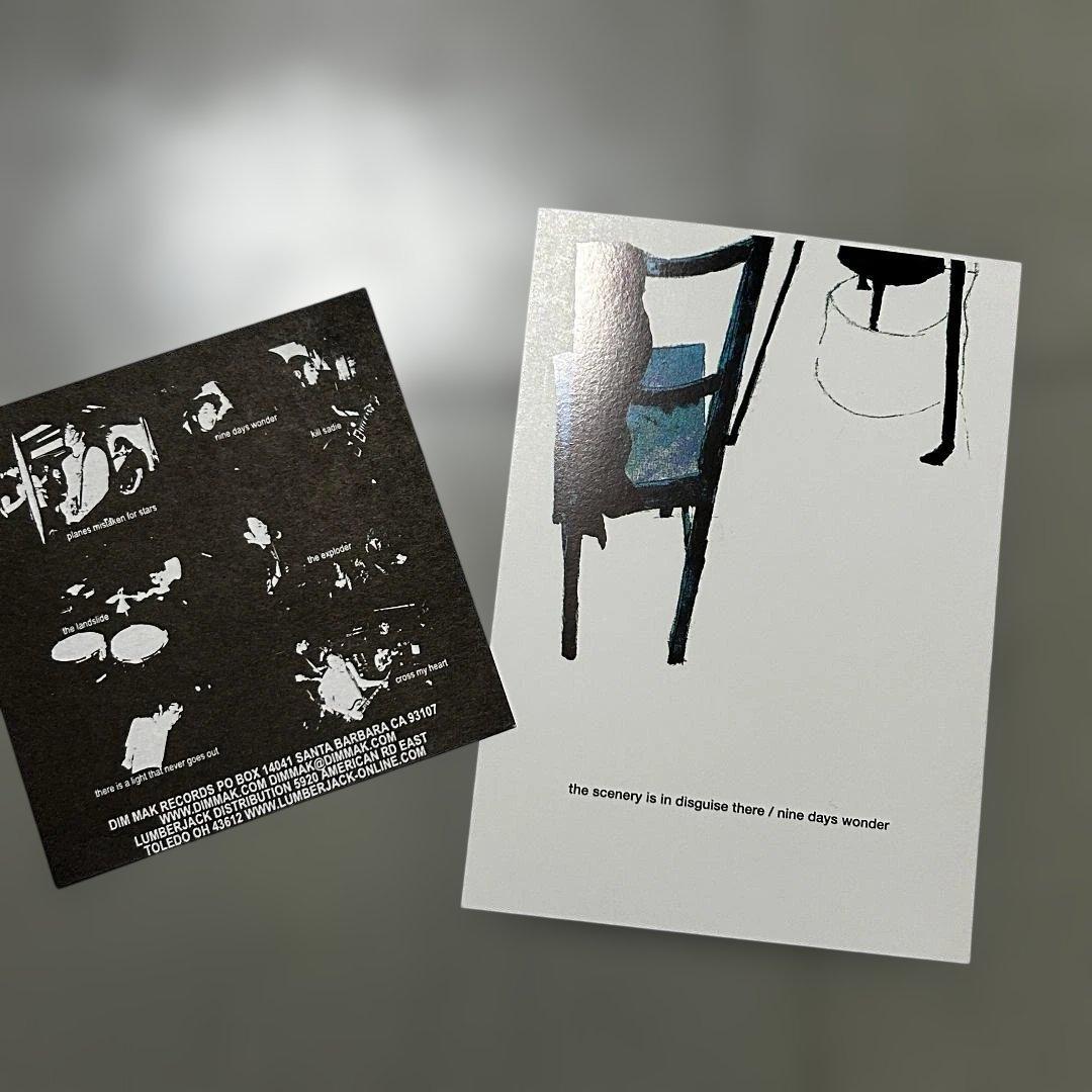 nine days wonder / scenery is~ / 貴重カラー盤