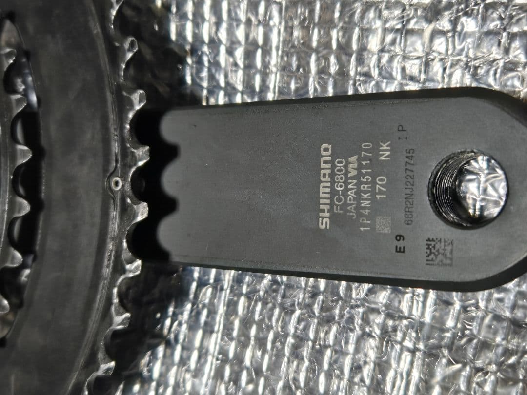 極美品 FC-6800 アルテグラ コンパクト 11s 50/34T 170
