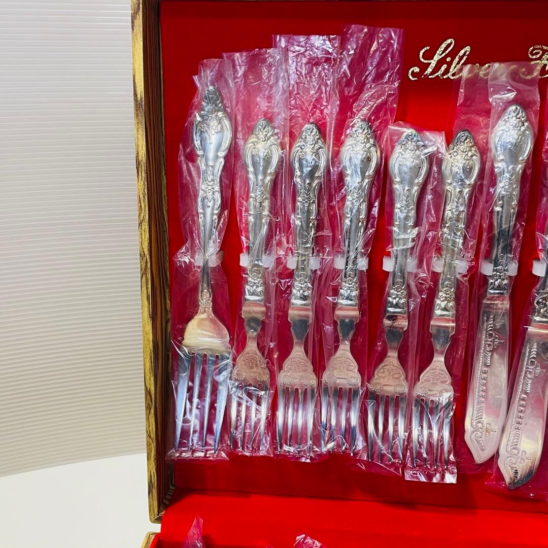 ニュージャパンテーブルウェア　カトラリーセット　レトロ　未使用