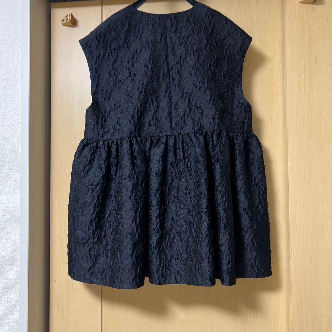 ユナイテッドアローズ UNITED ARROWS ネイビー ジャガード ベスト