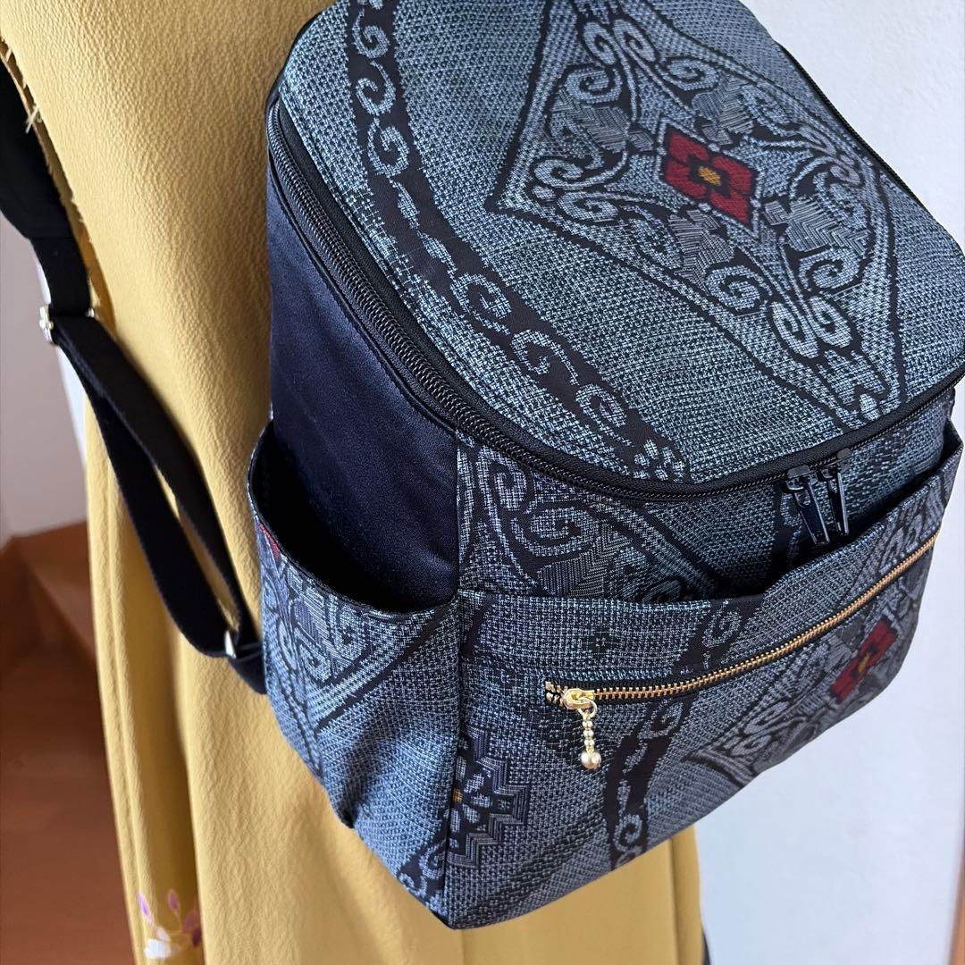 帯リメイクリュック