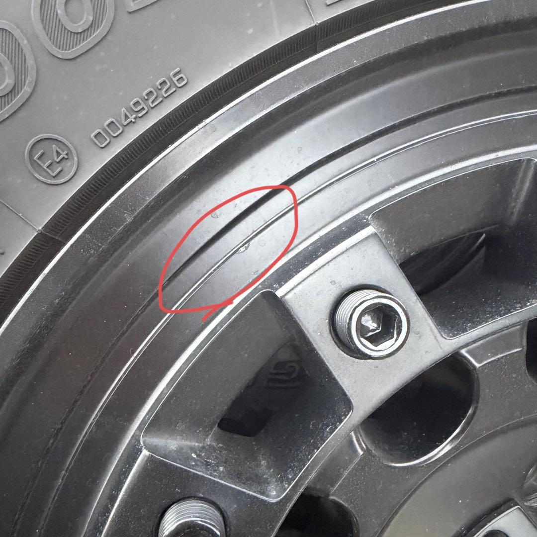 【手渡し限定】BLACK RHINO ホイール