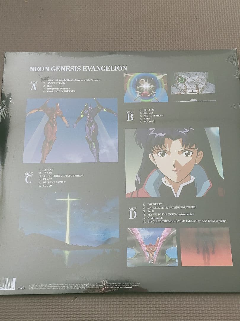 [未使用品 アナログレコード 2LP]　新世紀エヴァンゲリオン サウンドトラック